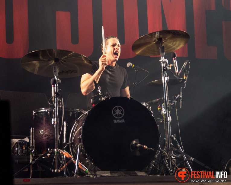 Danko Jones op Speedfest 2015 foto