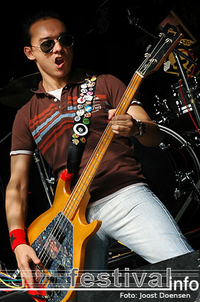 Red Zone Cuba op Bunkerpop 2007 foto