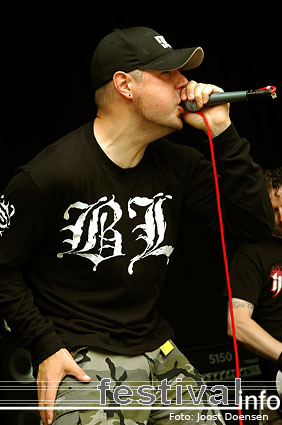 Bloodtrial op Bunkerpop 2007 foto