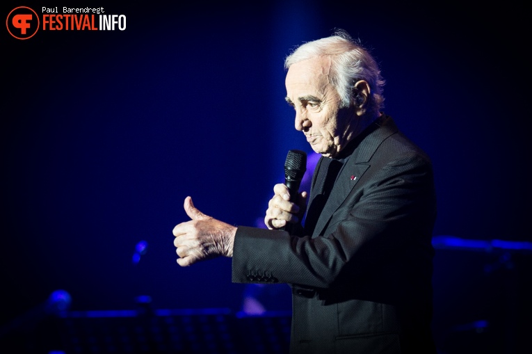Charles Aznavour op Charles Aznavour - 21/1 - Heineken Music Hall foto