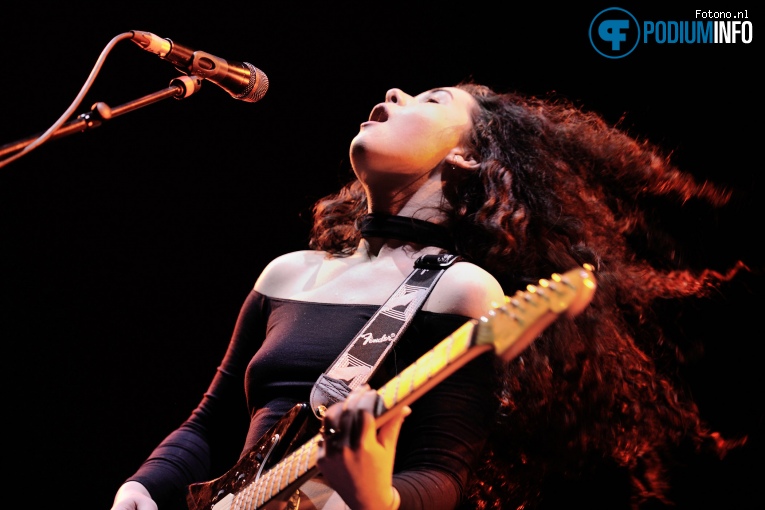 Sara Hartman op Ellie Goulding - 26/1 - Ziggo Dome foto