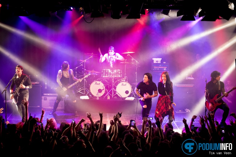 Escape the Fate op Escape The Fate - 12/2 - Melkweg foto