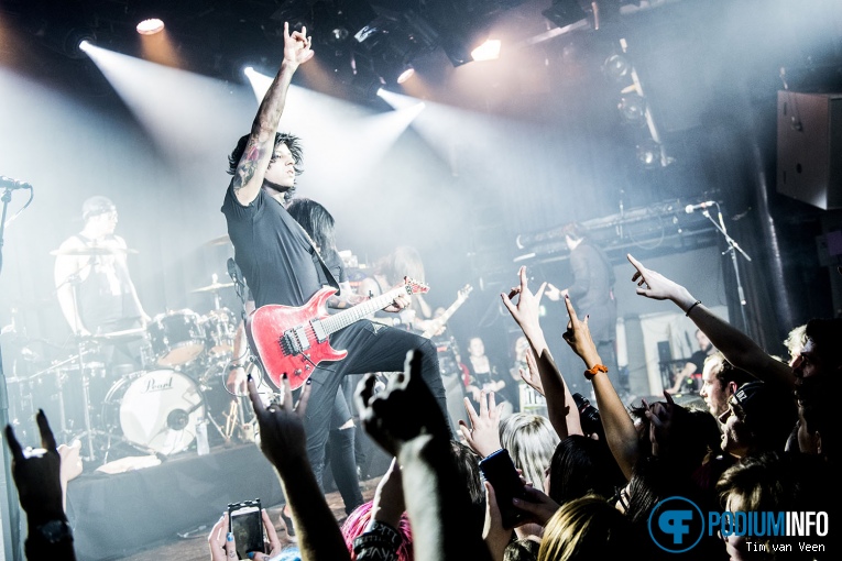 Escape the Fate op Escape The Fate - 12/2 - Melkweg foto