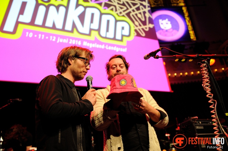 Pinkpop Persconferentie 2016 foto