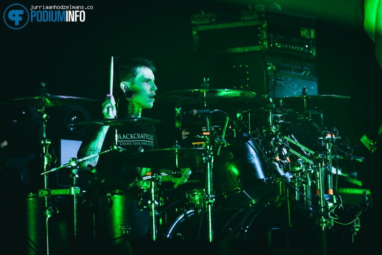 Thy Art Is Murder op Parkway Drive - 17/02 - 013 foto