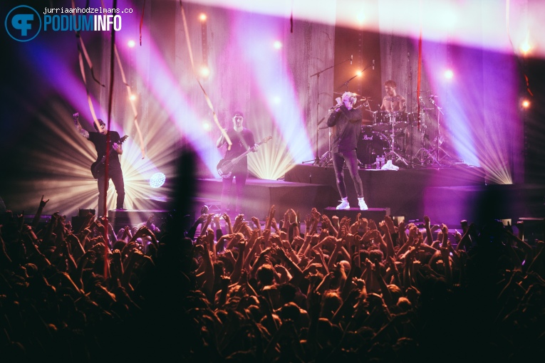 Parkway Drive op Parkway Drive - 17/02 - 013 foto