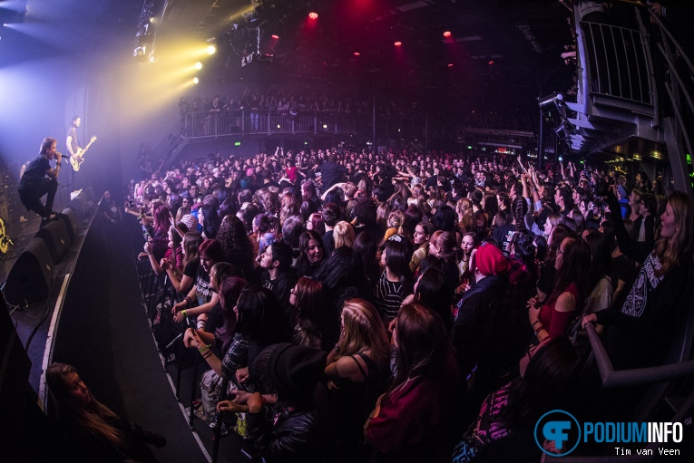 Mallory Knox op Sleeping With Sirens - 19/02 - Melkweg foto