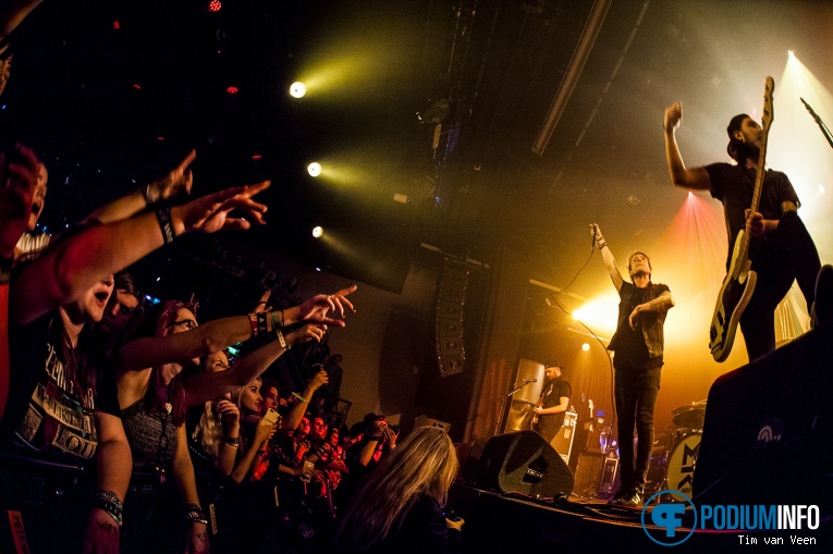 Mallory Knox op Sleeping With Sirens - 19/02 - Melkweg foto