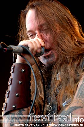 DevilDriver op Fields of Rock 2007 foto