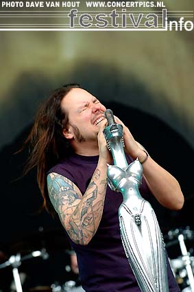 Korn op Fields of Rock 2007 foto