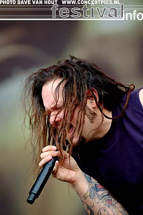 Korn op Fields of Rock 2007 foto