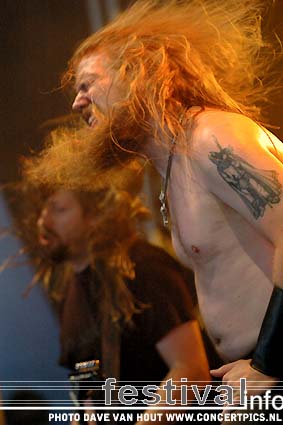 Amon Amarth op Fields of Rock 2007 foto