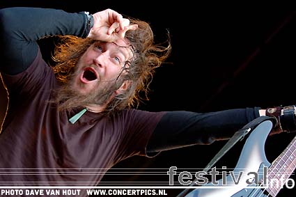 Mastodon op Fields of Rock 2007 foto