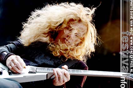 Megadeth op Fields of Rock 2007 foto