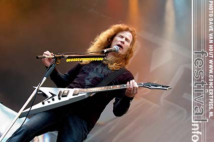 Megadeth op Fields of Rock 2007 foto