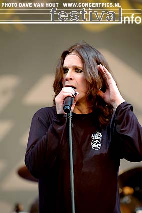 Ozzy Osbourne op Fields of Rock 2007 foto