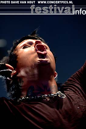 Papa Roach op Fields of Rock 2007 foto