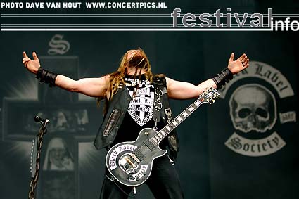 Black Label Society op Fields of Rock 2007 foto