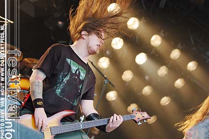 DevilDriver op Fields of Rock 2007 foto