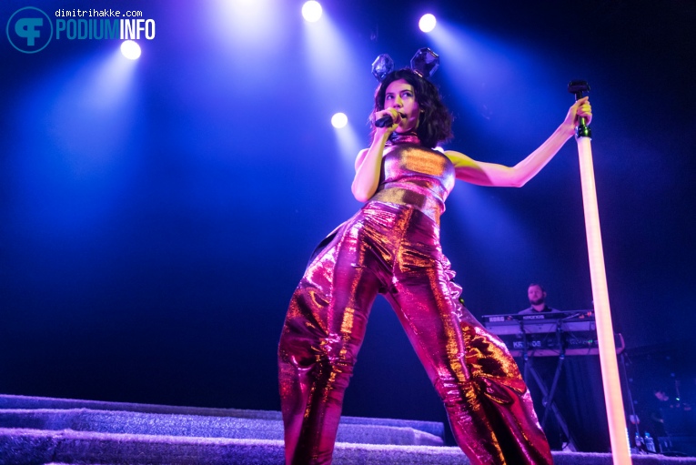 Marina and the Diamonds op Marina and The Diamonds - 25/2 - TivoliVredenburg foto