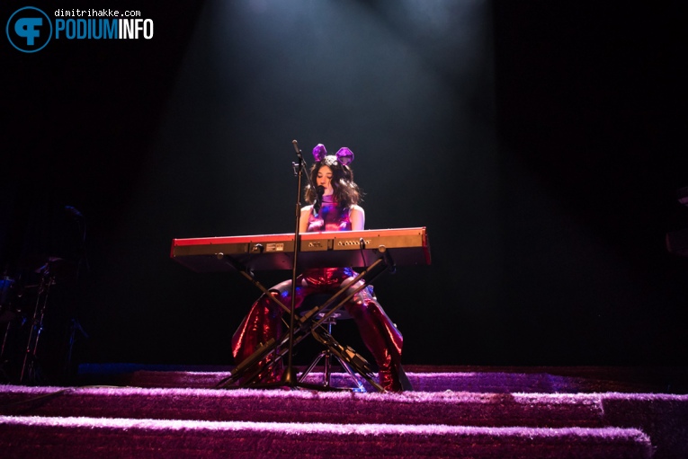 Marina and the Diamonds op Marina and The Diamonds - 25/2 - TivoliVredenburg foto