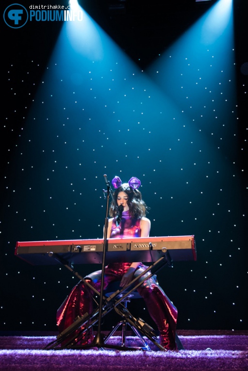 Marina and the Diamonds op Marina and The Diamonds - 25/2 - TivoliVredenburg foto