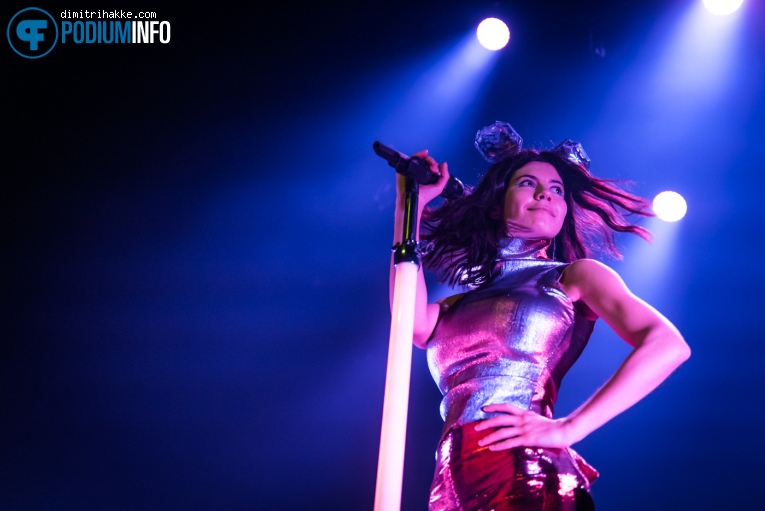 Marina and the Diamonds op Marina and The Diamonds - 25/2 - TivoliVredenburg foto