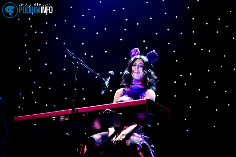 Marina and the Diamonds op Marina and The Diamonds - 25/2 - TivoliVredenburg foto