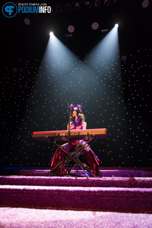 Marina and the Diamonds op Marina and The Diamonds - 25/2 - TivoliVredenburg foto