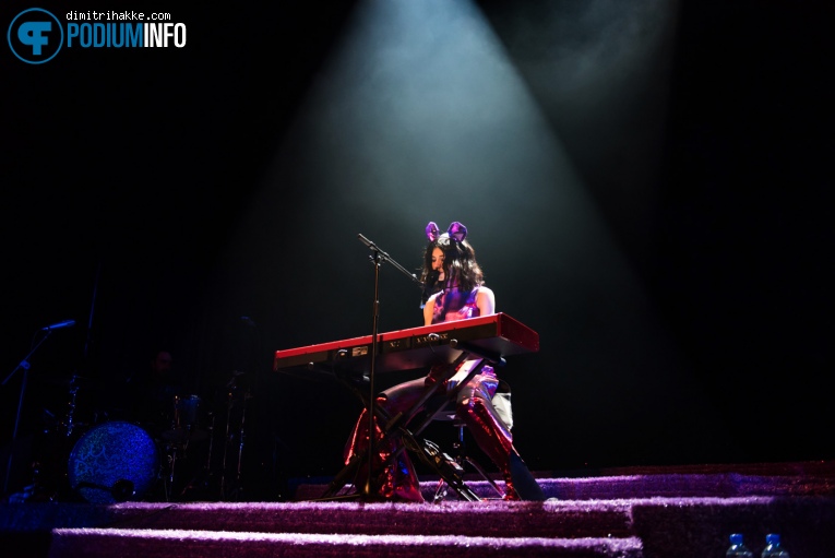 Marina and the Diamonds op Marina and The Diamonds - 25/2 - TivoliVredenburg foto