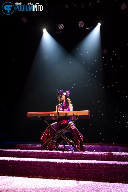 Marina and the Diamonds op Marina and The Diamonds - 25/2 - TivoliVredenburg foto