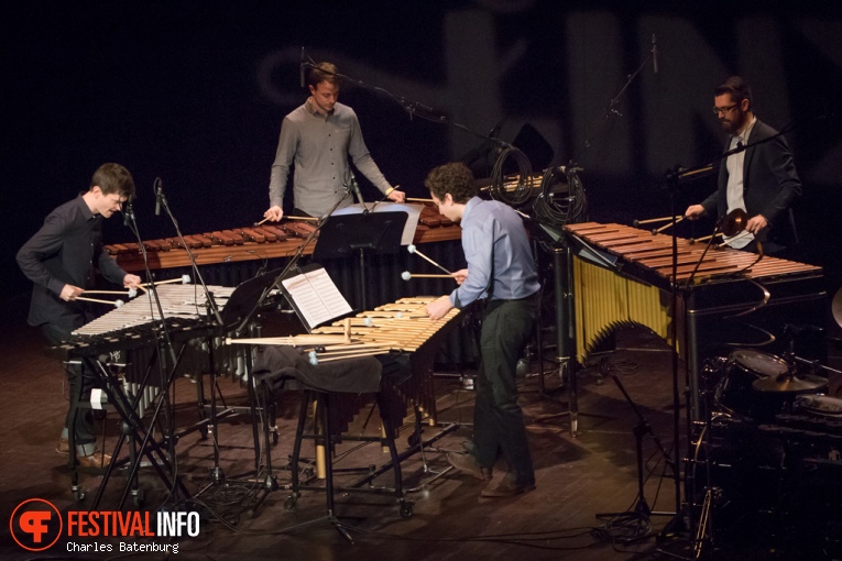 Third Coast Percussion op Cross-linx (Rotterdam) 2016 foto