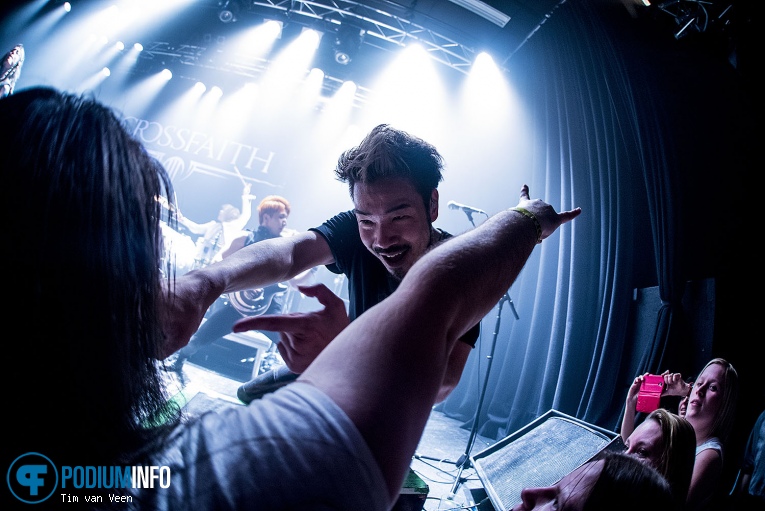 Crossfaith op Crossfaith - 03/03 - De Helling foto