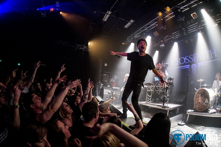Crossfaith op Crossfaith - 03/03 - De Helling foto