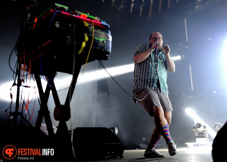 Dan Deacon op Where The Wild Things Are 2016 - Zaterdag foto
