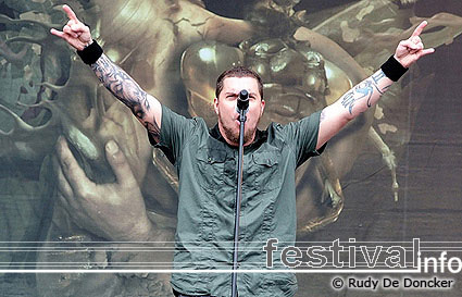 Chimaira op Graspop Metal Meeting 2007 foto