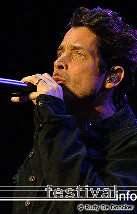 Chris Cornell op Graspop Metal Meeting 2007 foto