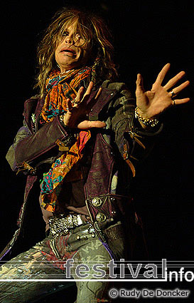 Aerosmith op Graspop Metal Meeting 2007 foto