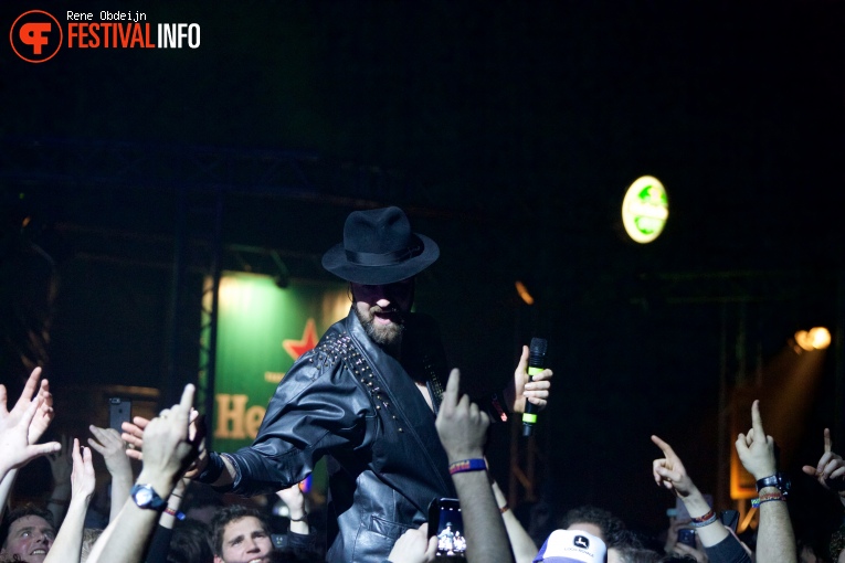 Memphis Maniacs op Paaspop 2016 - Vrijdag foto