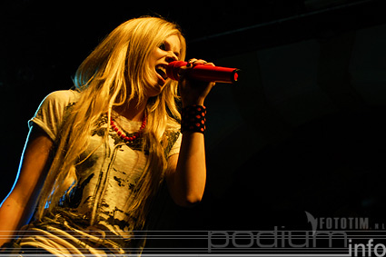 Avril Lavigne op Avril Lavigne - 28/6 - Hotel Arena foto