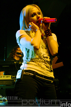Avril Lavigne op Avril Lavigne - 28/6 - Hotel Arena foto