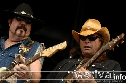 Outlaws op Arrow Rock Festival 2007 foto