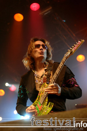 Steve Vai op Arrow Rock Festival 2007 foto