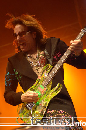 Steve Vai op Arrow Rock Festival 2007 foto
