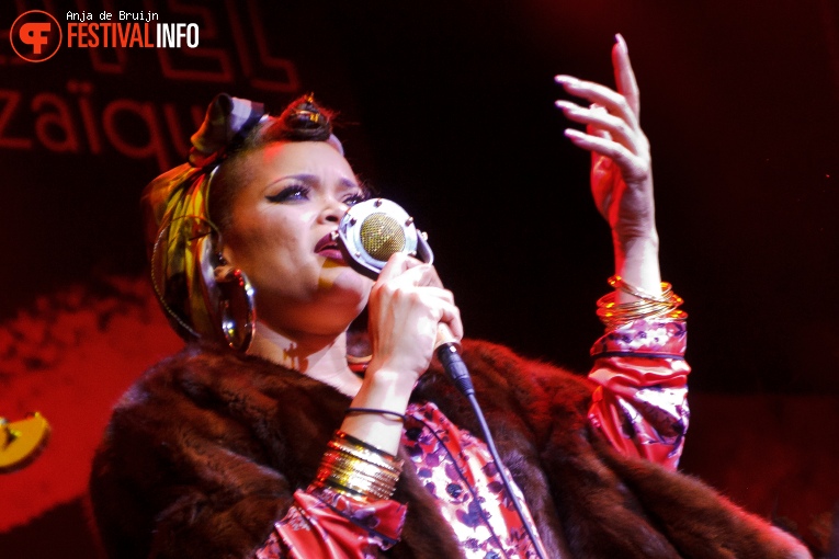 Andra Day op Motel Mozaique 2016 foto