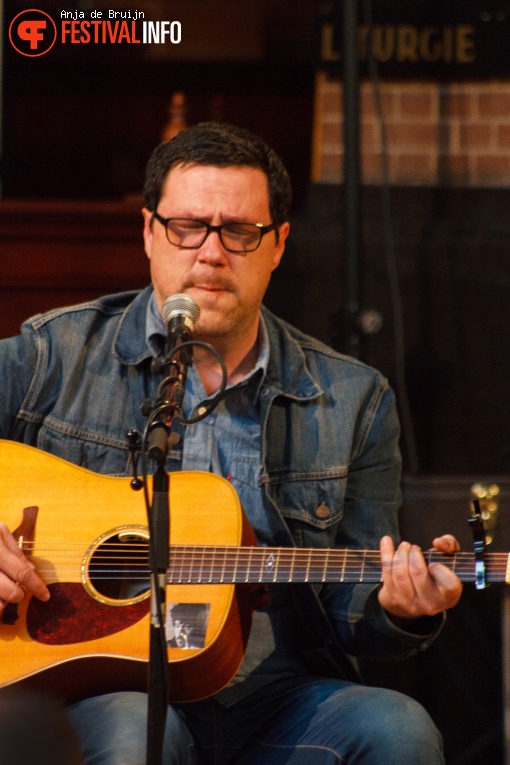 Damien Jurado op Motel Mozaique 2016 foto