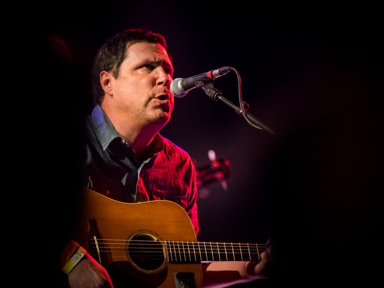 Damien Jurado op Motel Mozaique 2016 foto