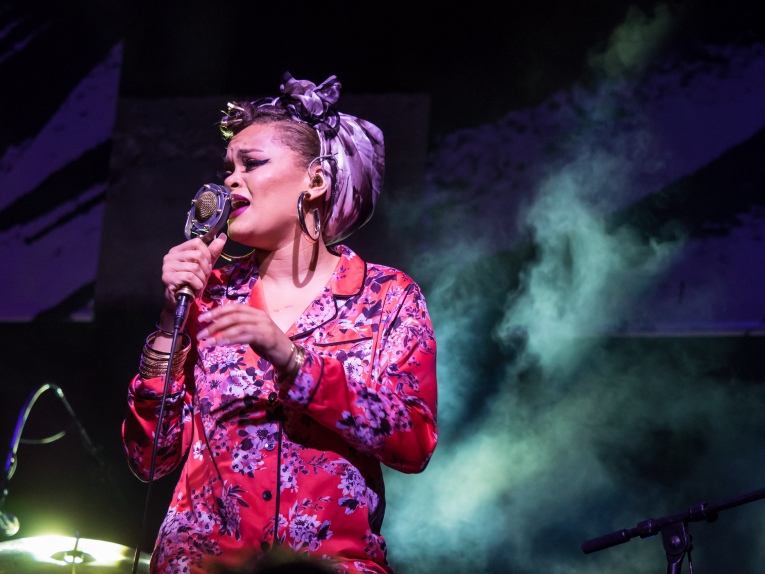 Andra Day op Motel Mozaique 2016 foto
