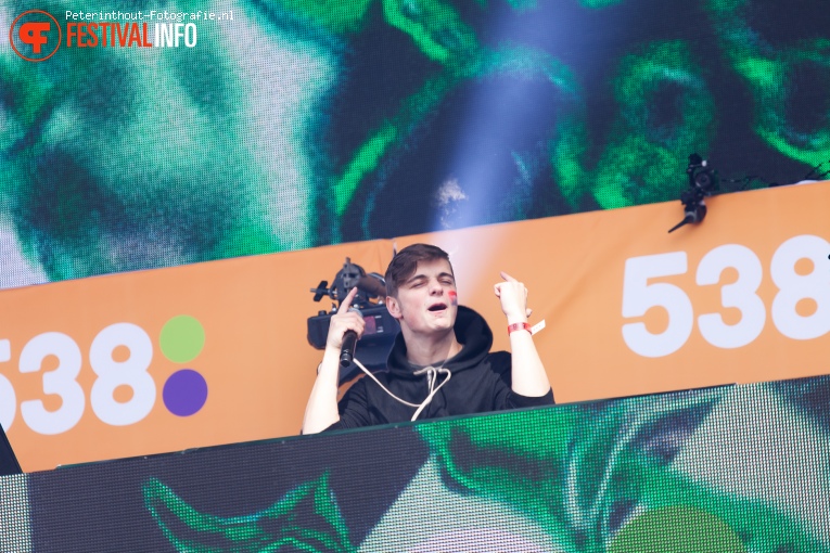 Martin Garrix op 538 Koningsdag 2016 foto