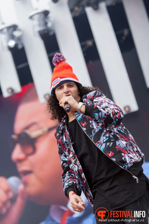 Foto Ali B op 538 Koningsdag 2016